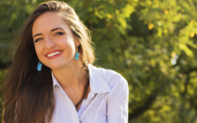 Girl who got her bone graft surgery in San Francisco.